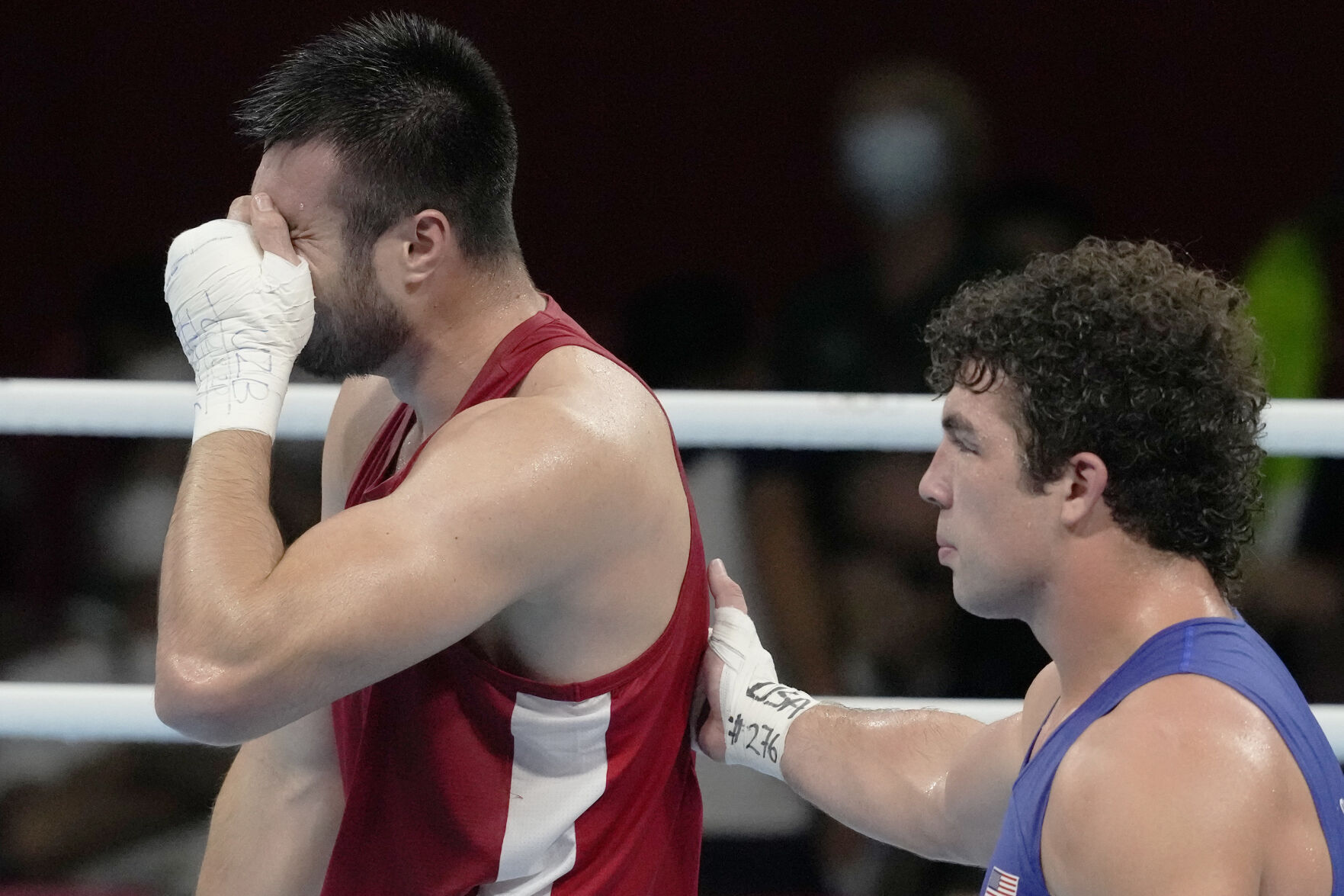 APTOPIX Tokyo Olympics Boxing